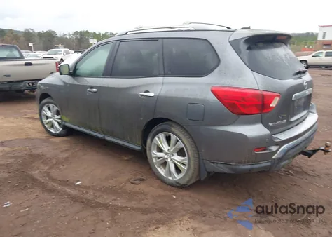 2018 Nissan Pathfinder Sl z USA, uszkodzony, nr VIN 5N1DR2MN6JC665389